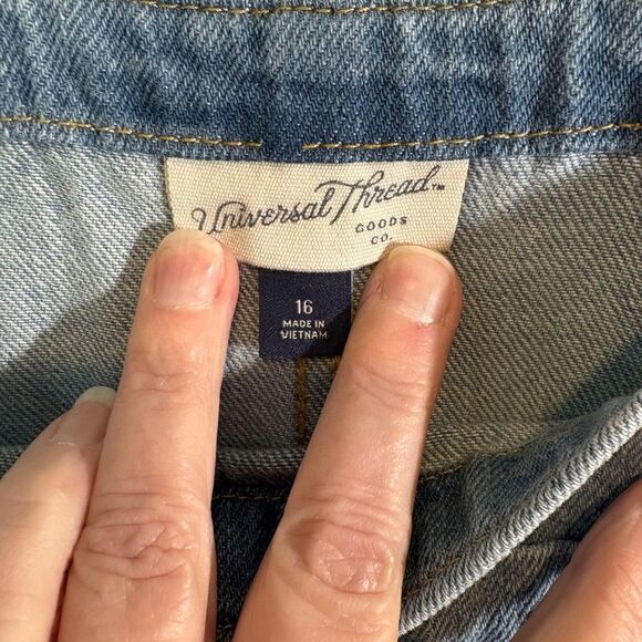Universal Thread Blue Denim Overalls - Picture 5 of 6
